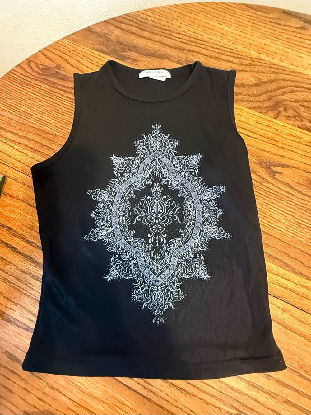 Rampage vintage y2k grunge scene blouse tank